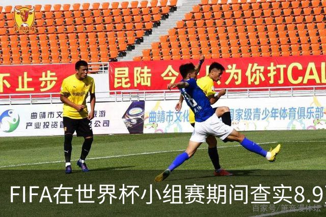 FIFA在世界杯小组赛期间查实8.9万条社媒辱骂帖，锁定1000个账号